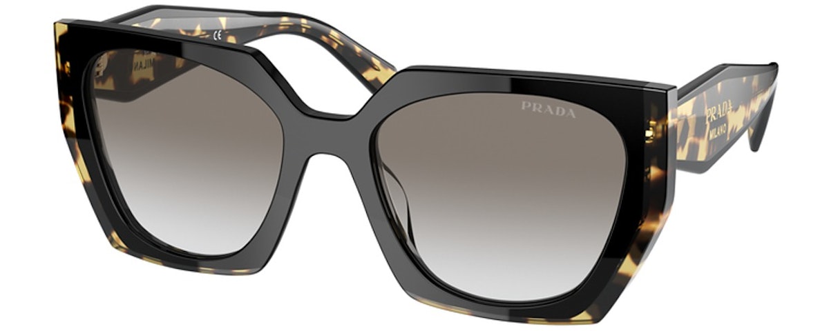 BLACK/MEDIUM TORTOISE / GREY GRADIENT