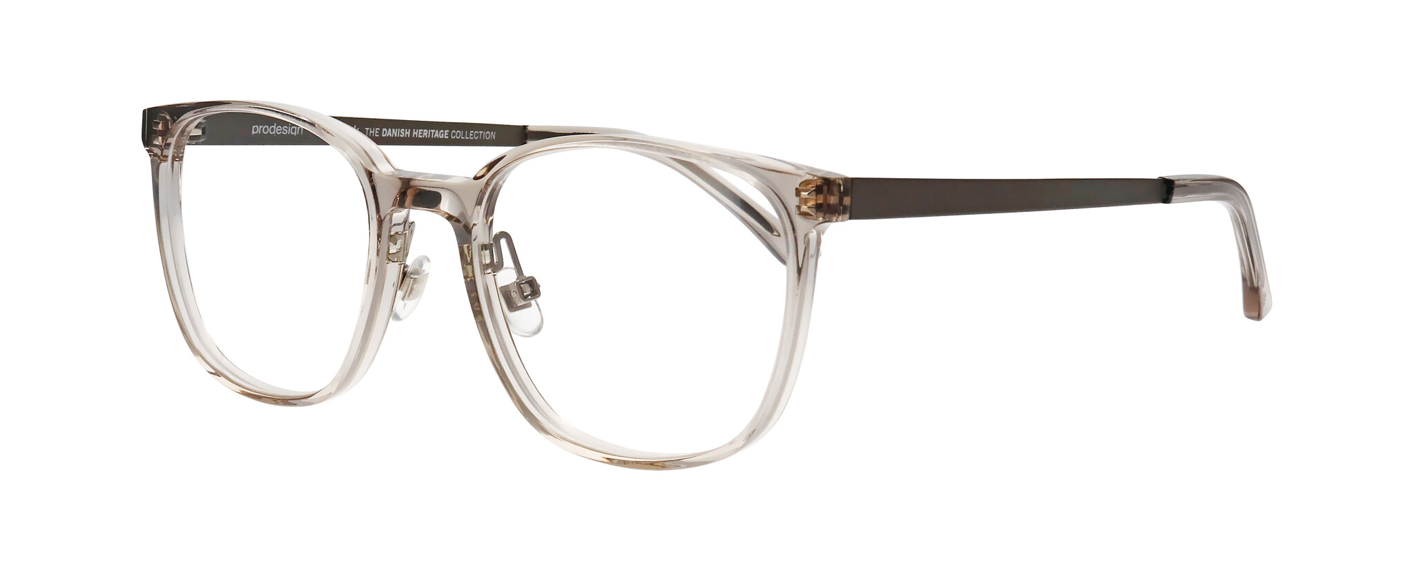 Grey-Brown medium transparent