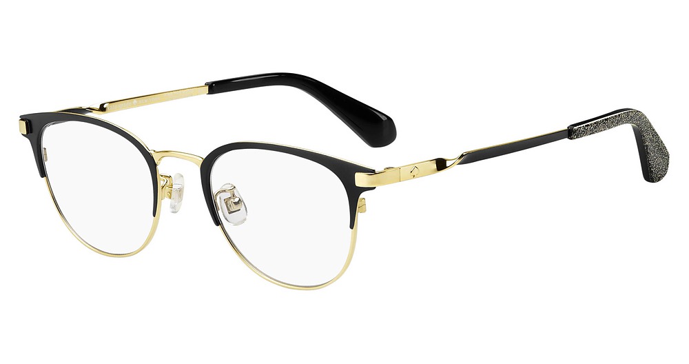 Kate Spade Danyelle/F round eyeglasses in Black
