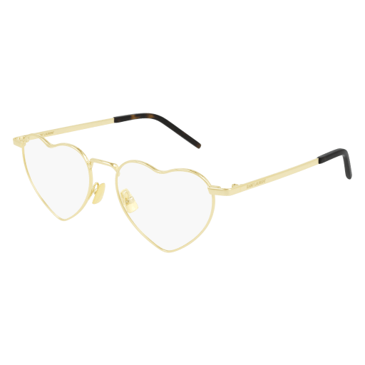 Saint Laurent SL 301 LOULOU OPT irregular eyeglasses in Gold