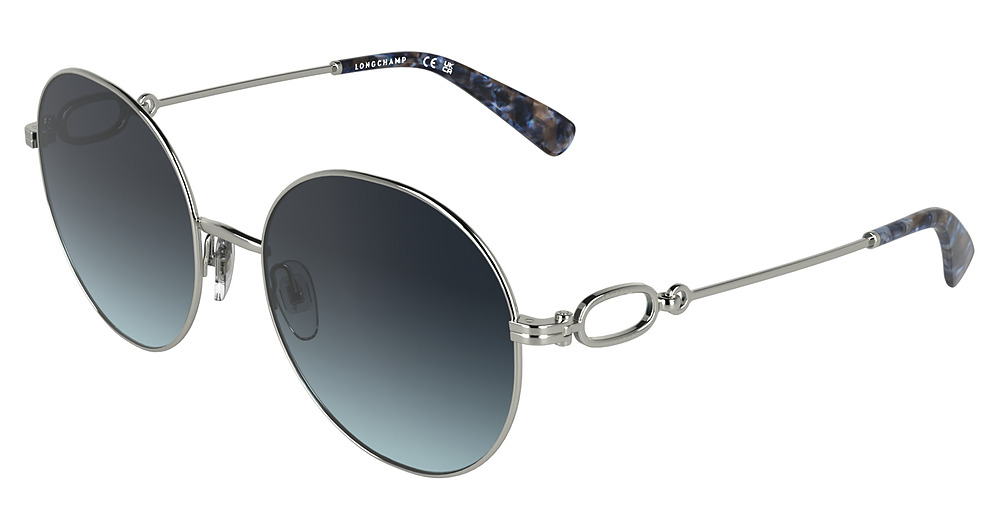 SILVER/GRADIENT BLUE