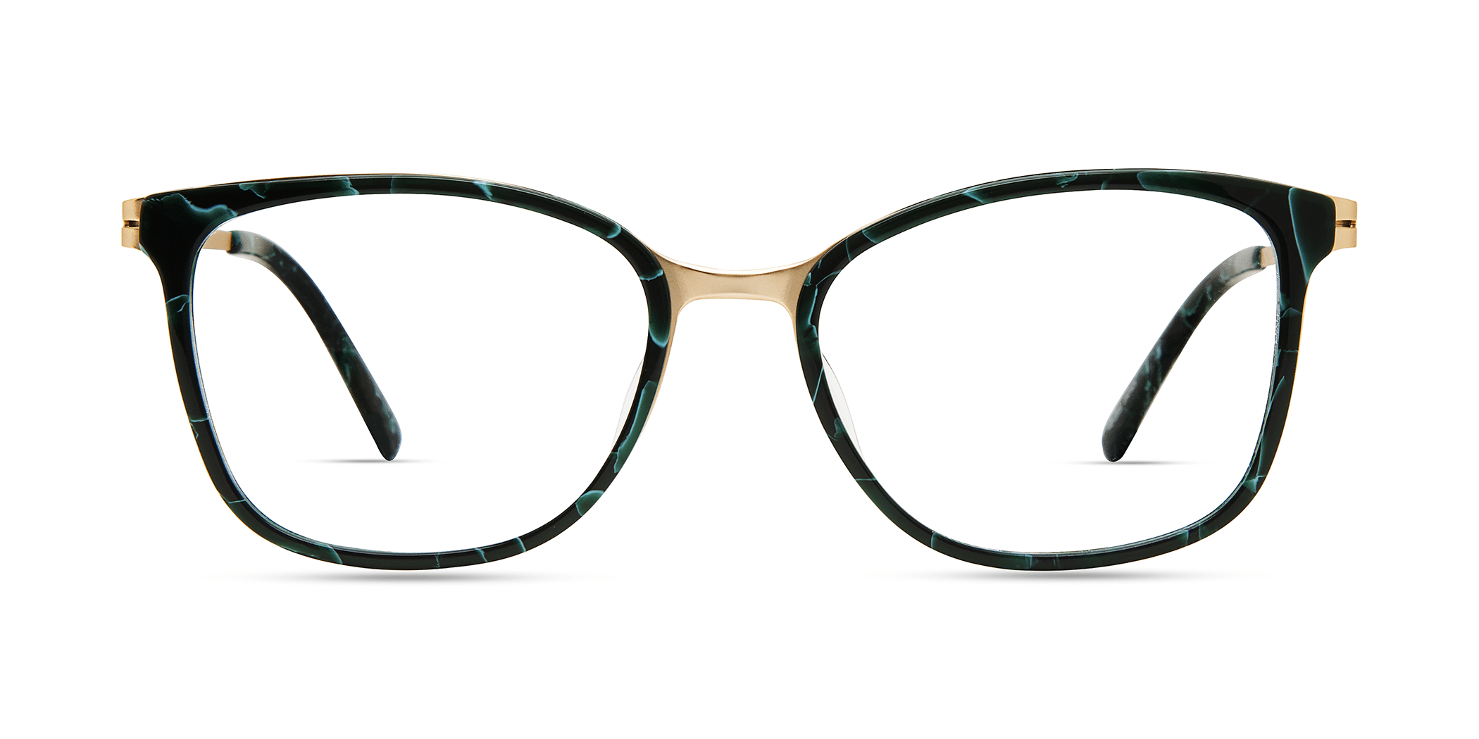 Modo 4528 cateye eyeglasses in Green Marble