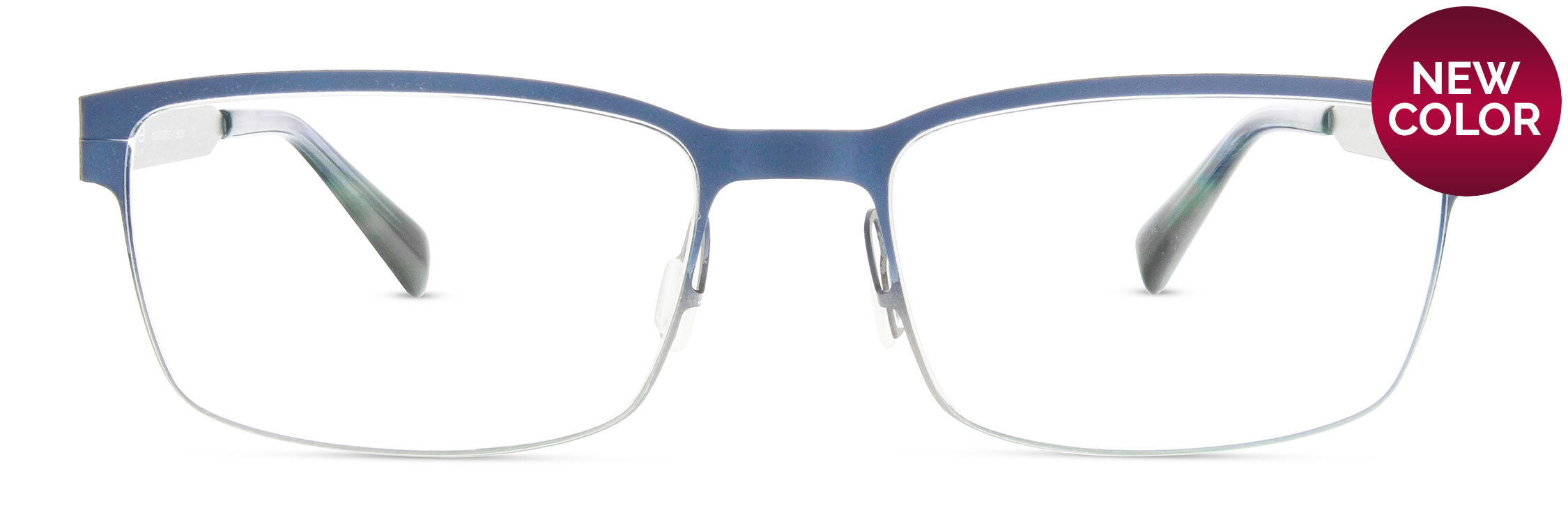 Navy Blue-Silver Gradient