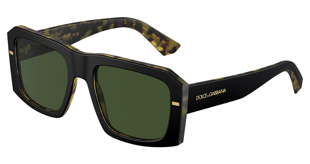 MATTE BLACK ON YELLOW HA / DARK GREEN