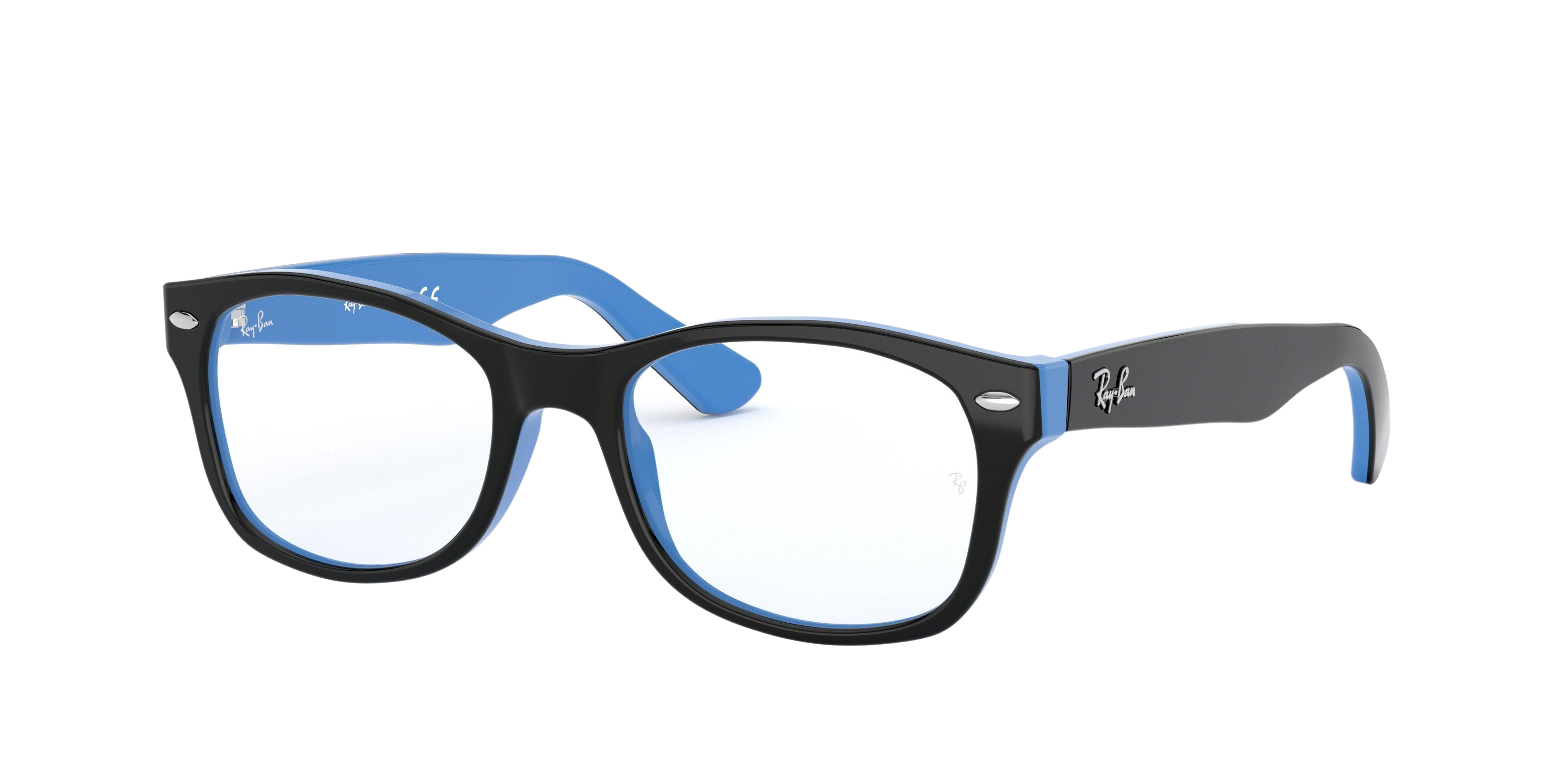 TOP BLACK ON AZURE