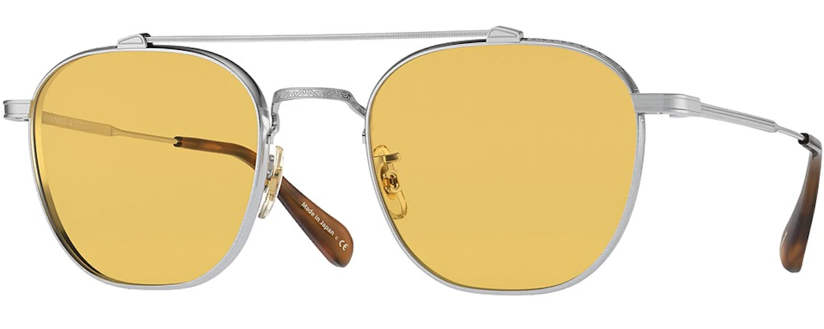 BRUSHED SILVER / MUSTARD