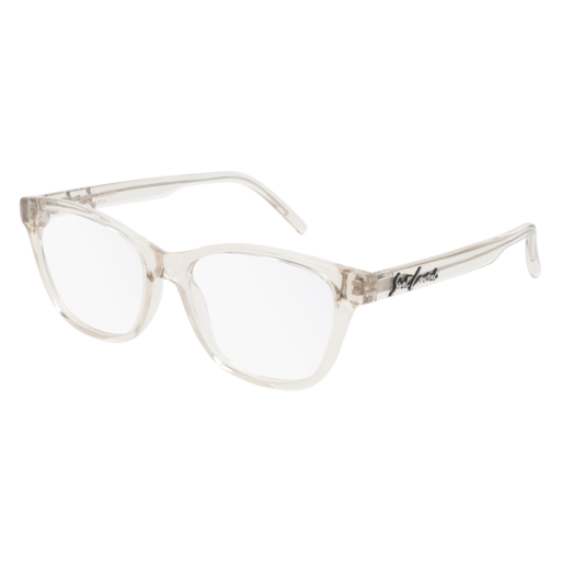 Saint Laurent SL 338 round sunglasses in Beige