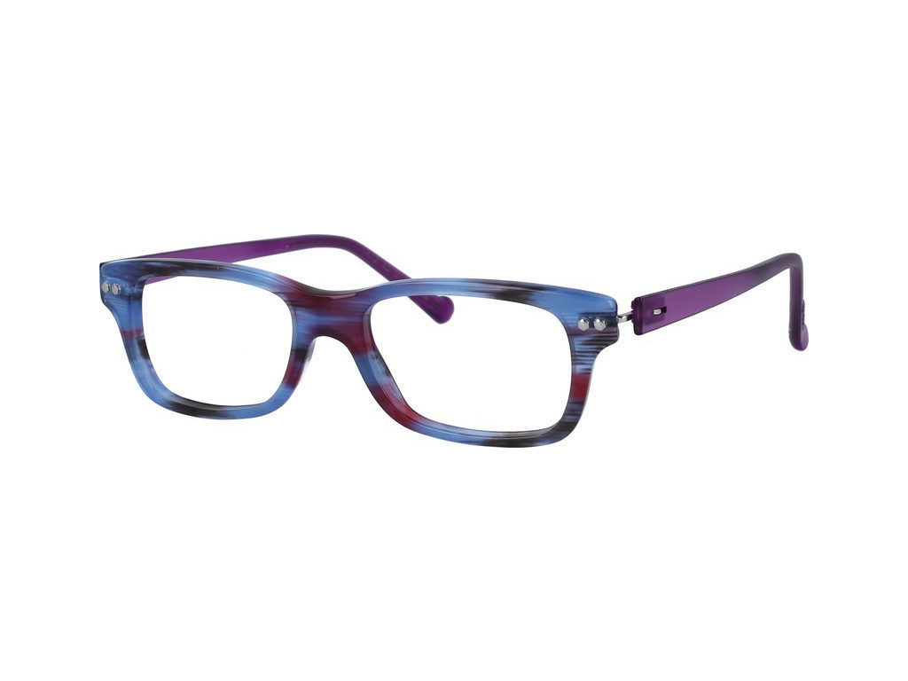 iGreen IGV04.72 rectangle eyeglasses in Blue Red Havana