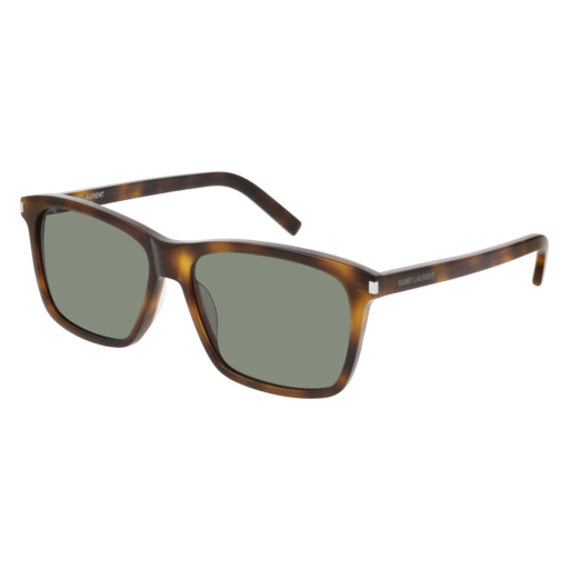 Saint Laurent SL 339 rectangle sunglasses in Havana
