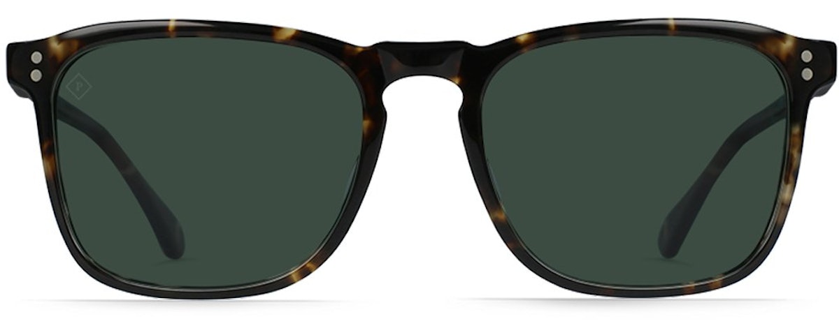Brindle Tortoise / Green Polarized