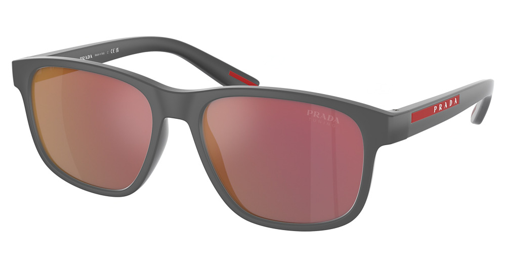GREY RUBBER / DRAK GREY MIRROR RED TUNING