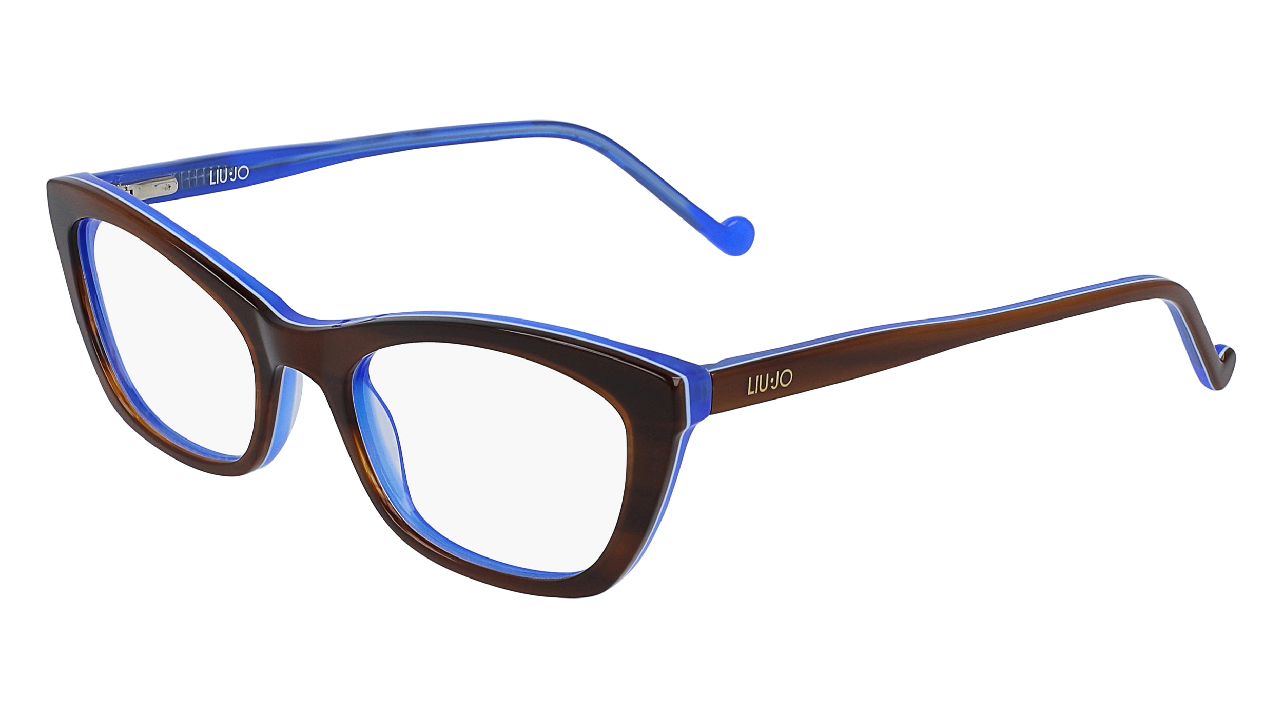 STRIPED BROWN/BLUE
