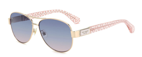 GOLD PINK / BLUE DOUBLESHADE PEACH