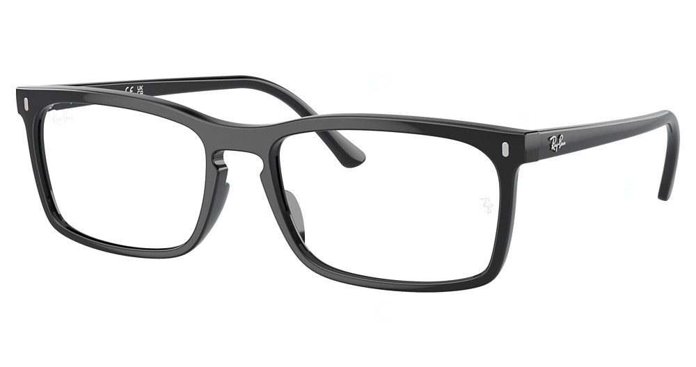 Ray-Ban RB4435 square sunglasses in Black/Transition Green