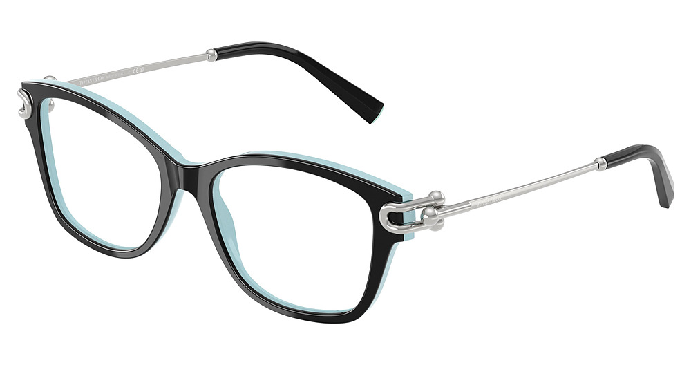 BLACK ON TIFFANY BLUE