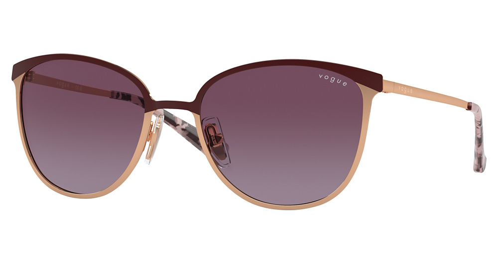 TOP BORDEAUX/ROSE GOLD / GRADIENT VIOLET