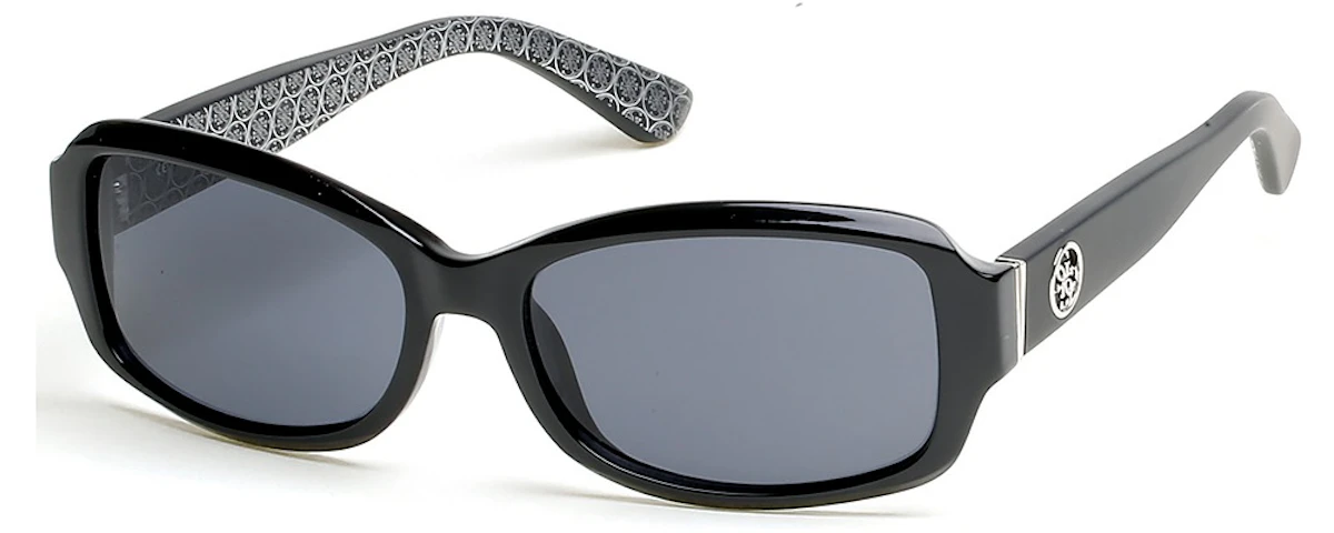 shiny black / smoke