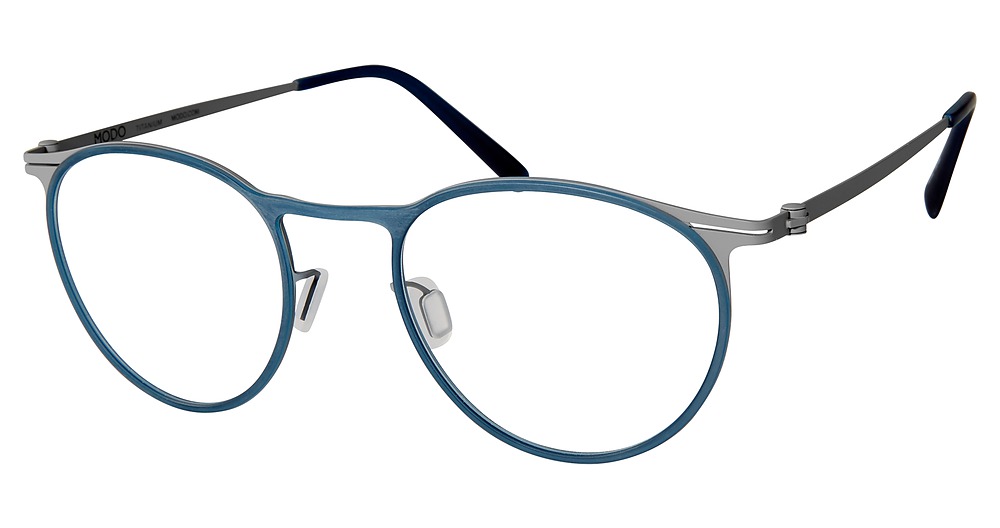 Modo 4416 round eyeglasses in Teal