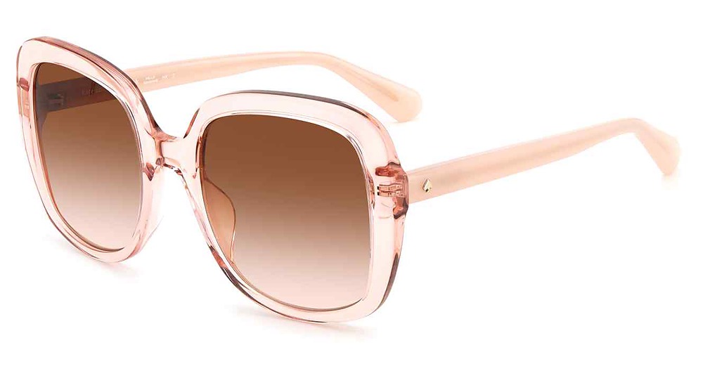 Kate Spade WENONA/G/S square sunglasses in Pink/Brown Gradient