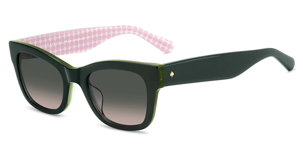 Kate Spade KS AIMEE/S/US cateye sunglasses in Green/Green Pink