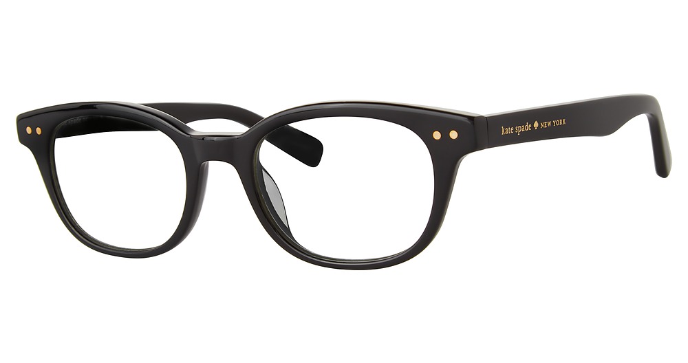 Kate Spade REBECCA cateye eyeglasses in Matt Black