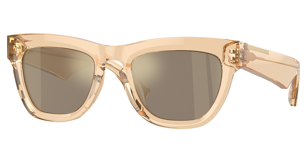 BROWN / LIGHT BROWN MIRROR GOLD