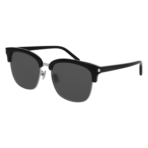 Saint Laurent SL 108/K rectangle sunglasses in Black