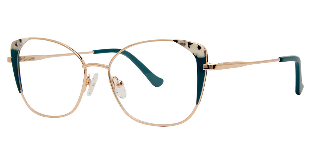 teal/gold