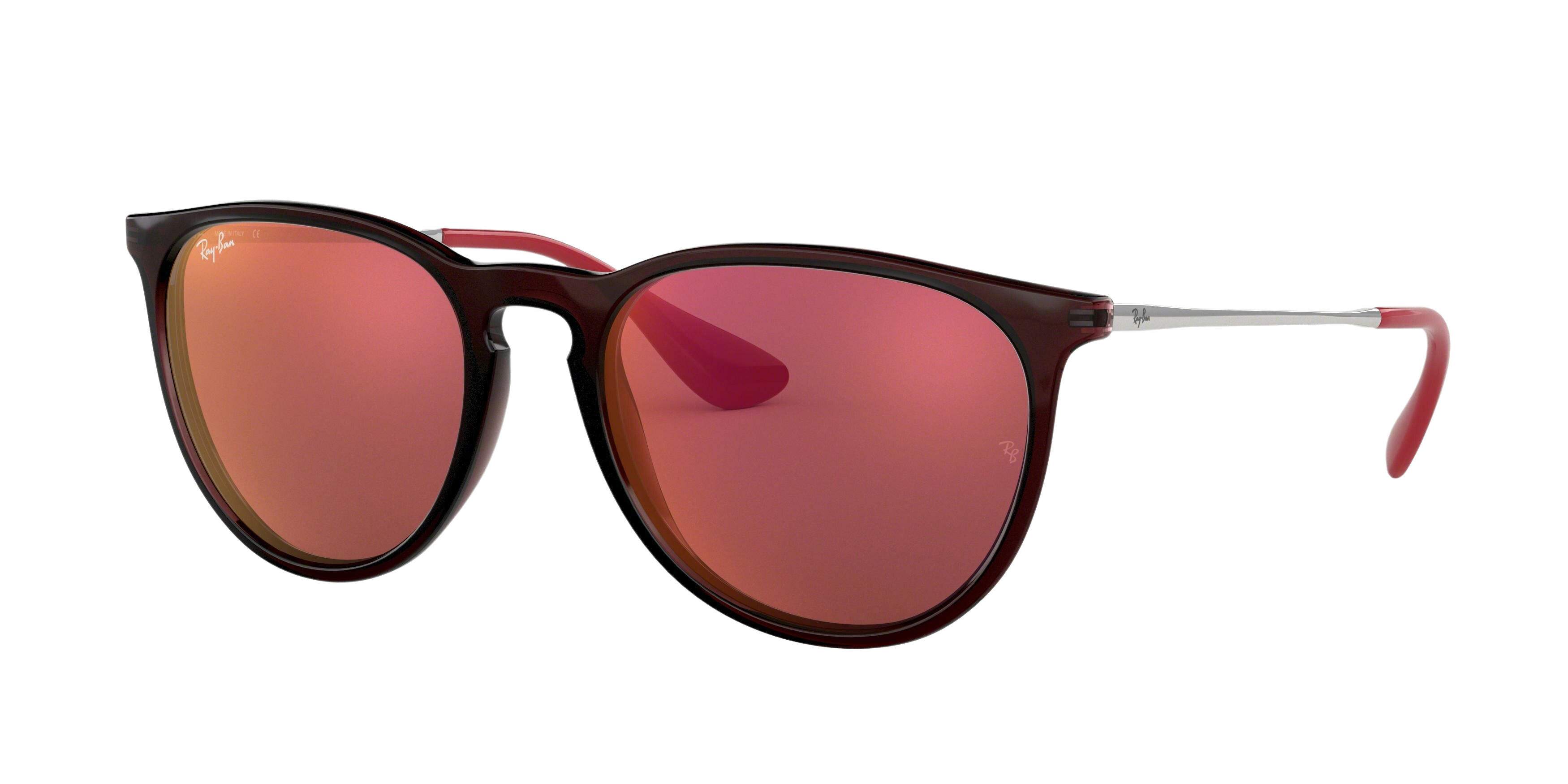 Ray-Ban RB4171F round sunglasses in Brown