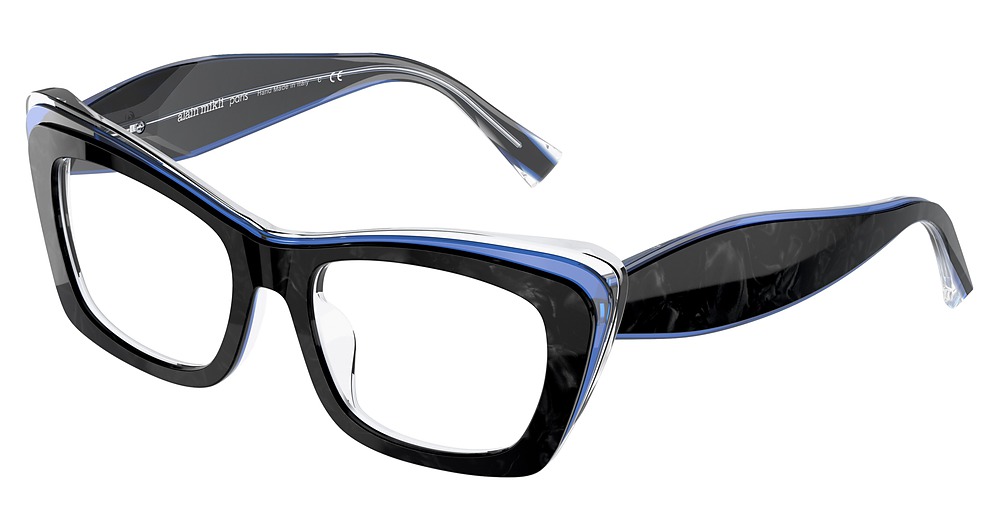 NOIR MIKLI/NEON BLUE/CRY