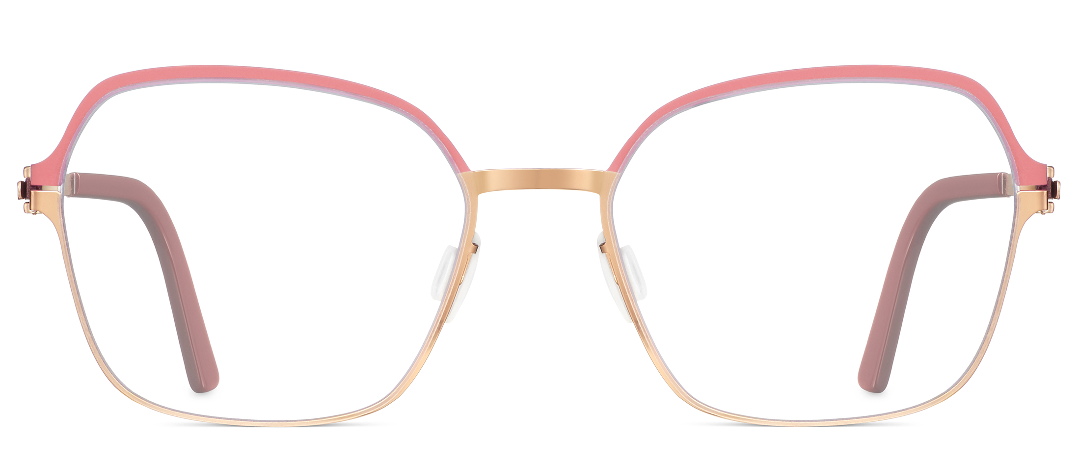 14kt Gold Matte/coral 60M/40C