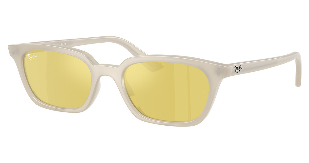 CLOUDY WARM WHITE / YELLOW MIRROR FLASH GOLD