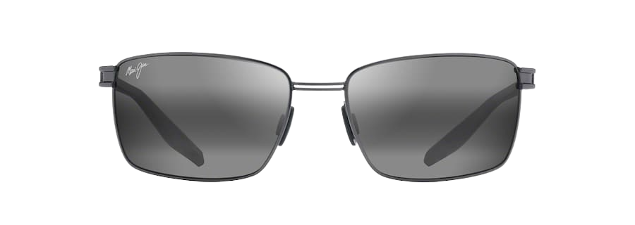 Gunmetal with Black Temple and Grey