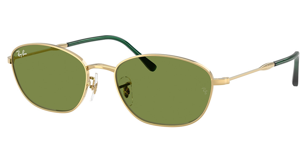 Ray-Ban RB3749 round sunglasses in Arista/Green