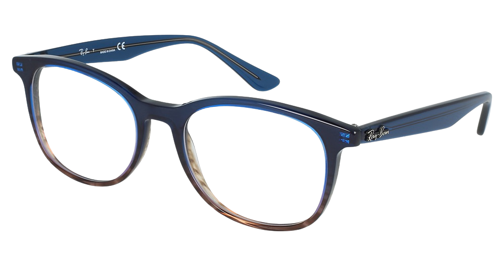 GRADIENT BLUE ON STRIPED