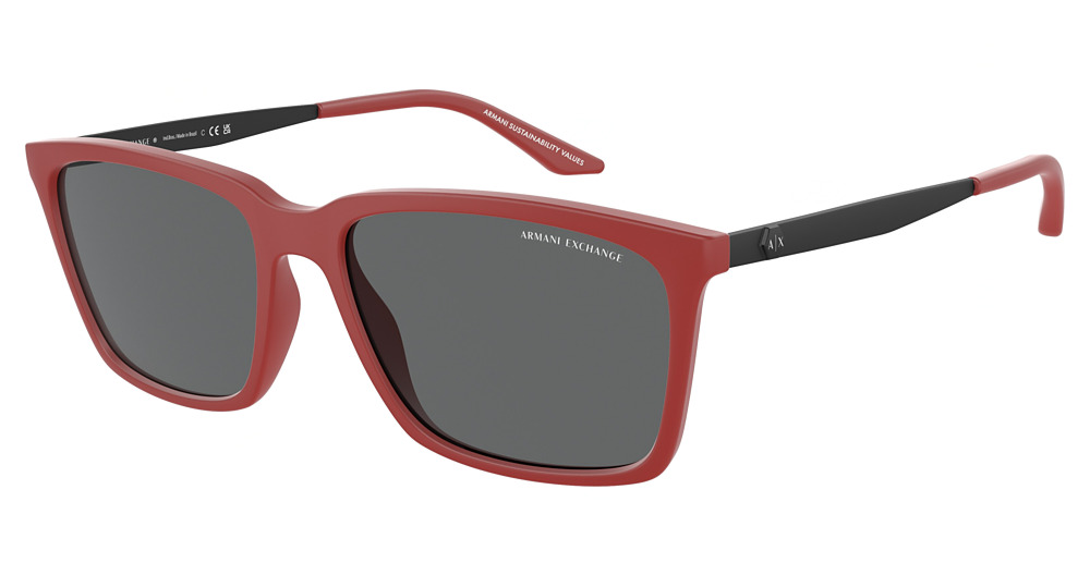 MATTE RED / DARK GREY