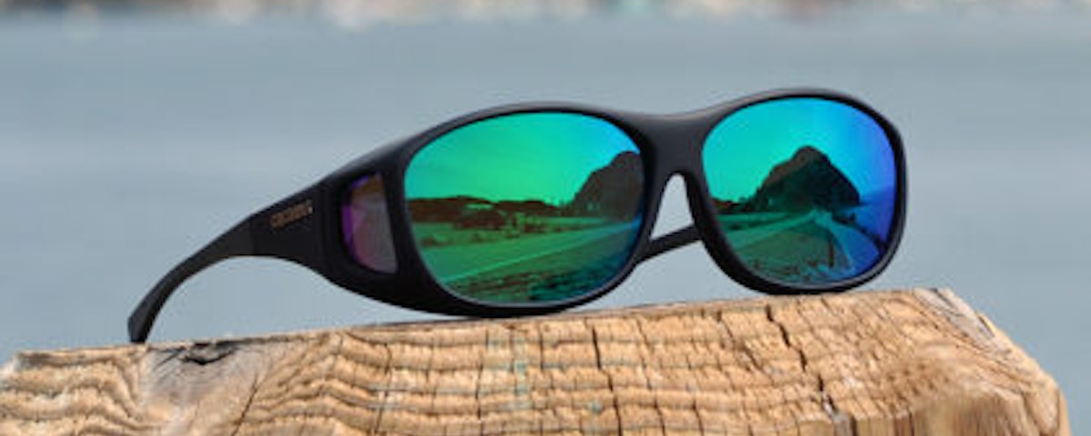 Black / Green Mirror