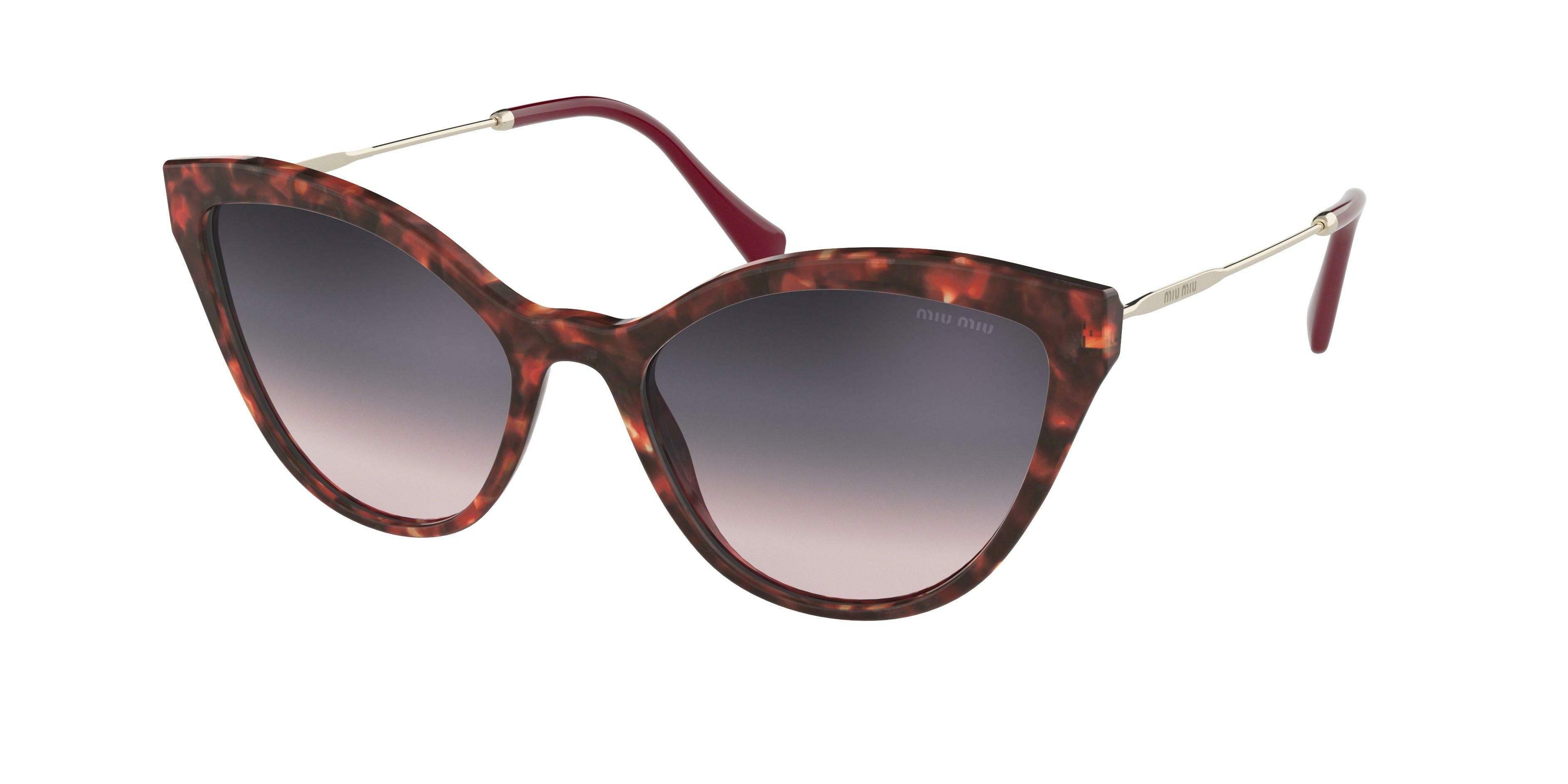 Miu Miu MU 03US cateye sunglasses in Orchid Havana