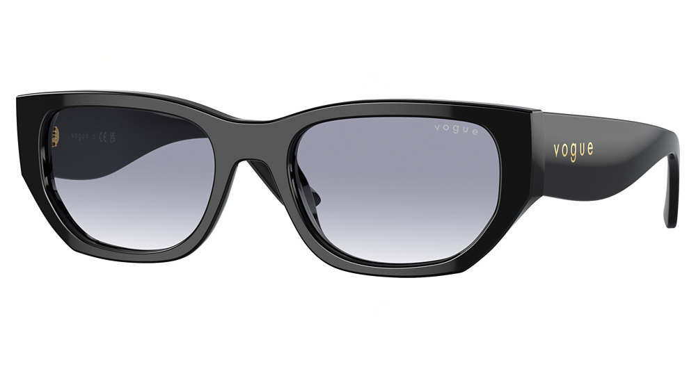 BLACK / CLEAR GRADIENT BLUE