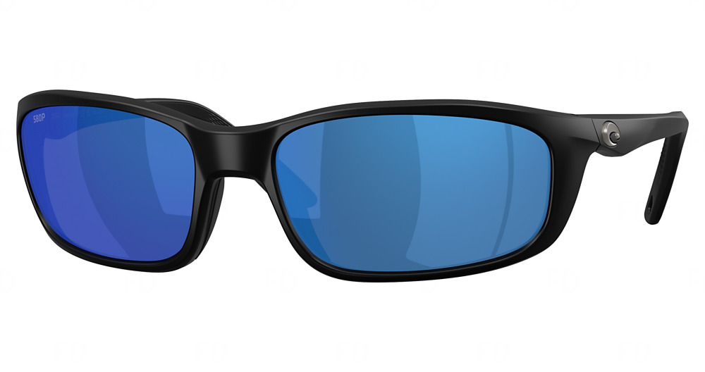 MATTE BLACK / BLUE MIRROR 580P