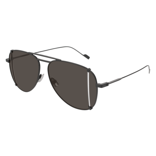 Saint Laurent SL 193 T CUT aviator sunglasses in Black