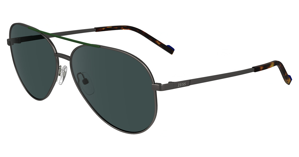 SATIN GREEN/ DARK RUTHENIUM