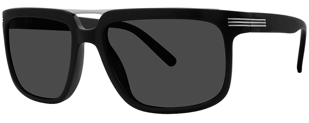 black matte / grey