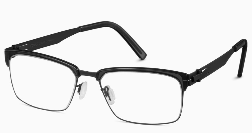 black matte w/ black