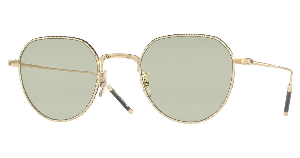 BRUSHED GOLD / DEMO LENS GREEN WASH