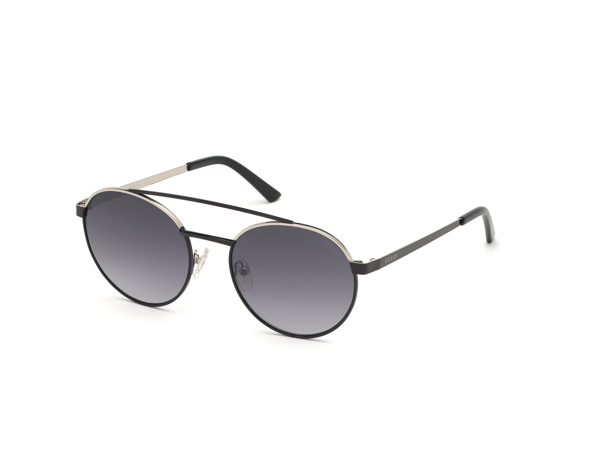 Shiny Black  / Gradient Smoke Lenses