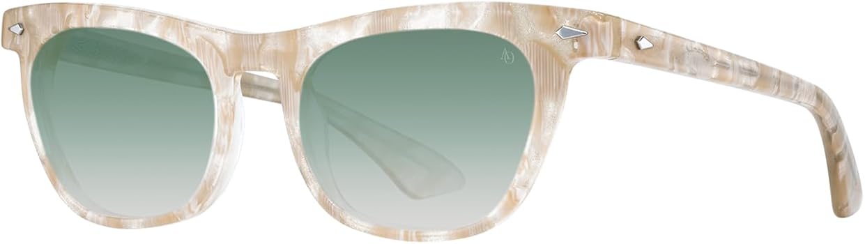 Champagne Shell / Green Gradient Nylon