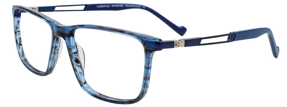Dark Blue & Black