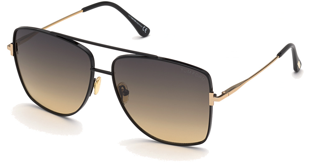 shiny black / gradient smoke