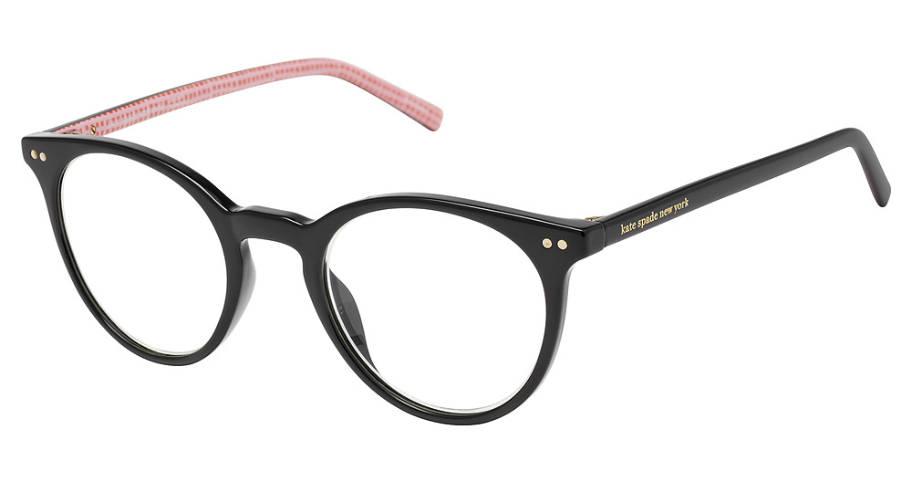 Kate Spade MISA/BB round eyeglasses in Black
